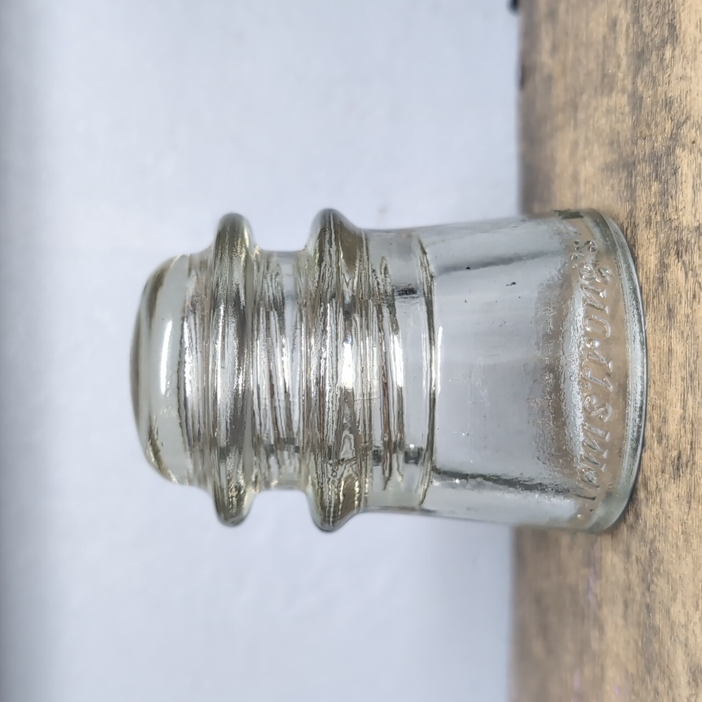 Vintage Armstrong No. 9 Glass Insulator